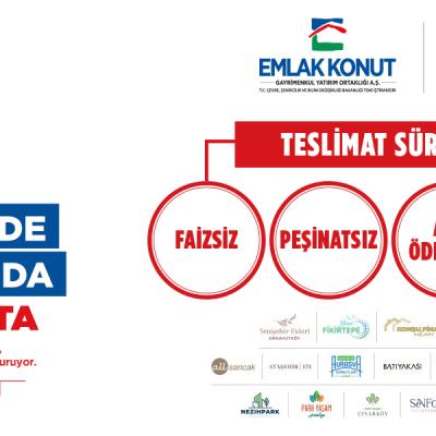 Emlak Konut’tan Bir İlk! “Yeni Yuvam Modeli” ile Teslimat Beklemeden Ev Sahibi Olma Fırsatı