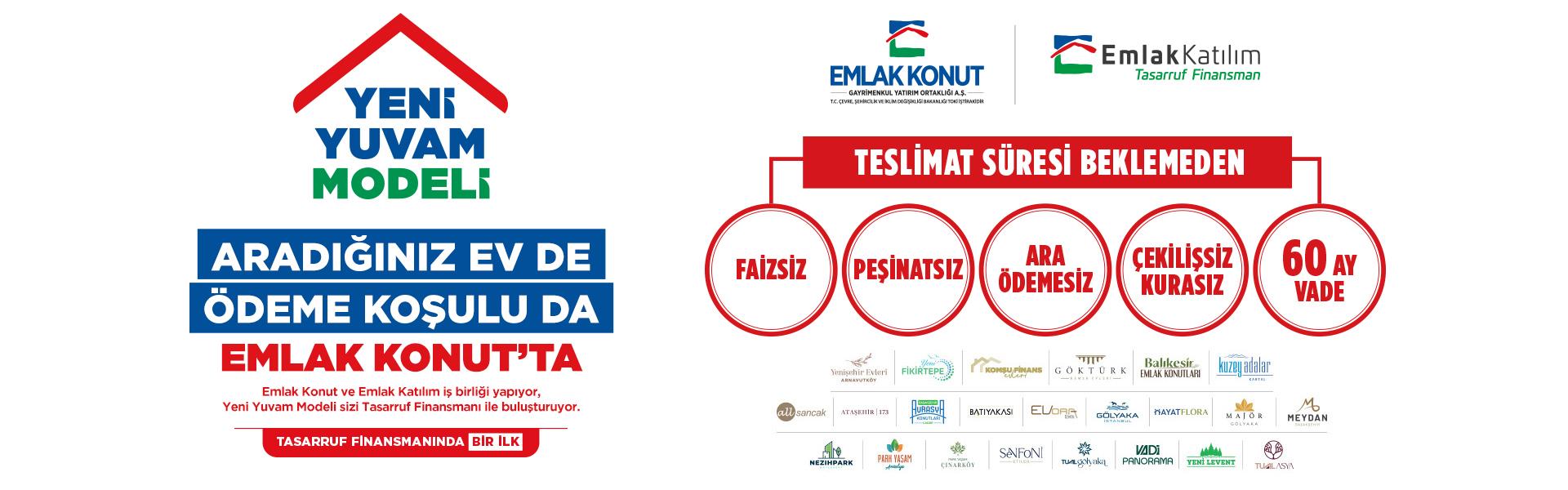 Emlak Konut’tan Bir İlk! “Yeni Yuvam Modeli” ile Teslimat Beklemeden Ev Sahibi Olma Fırsatı