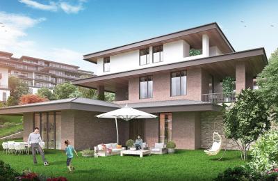 Emlak Konut Vadi Evleri 1 Etap Satılık Villa, Köşe, 320m2 4+1 Geniş Bahçe Alanı